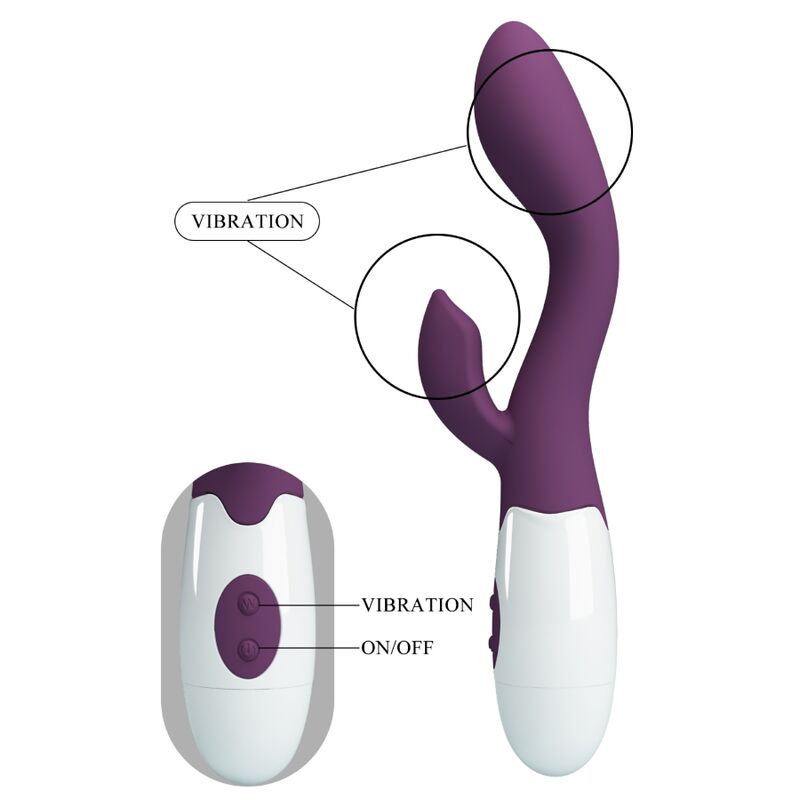 Brighty Spot G-Vibrator lila