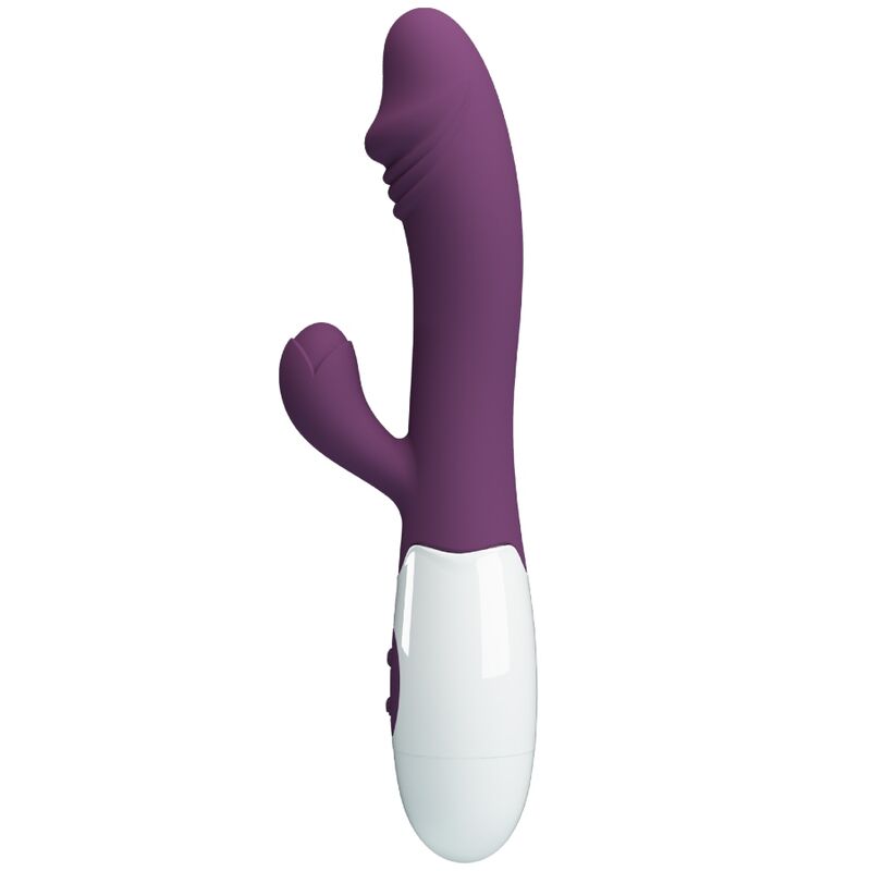 Lilafarbener, spritziger G-Punkt-Vibrator