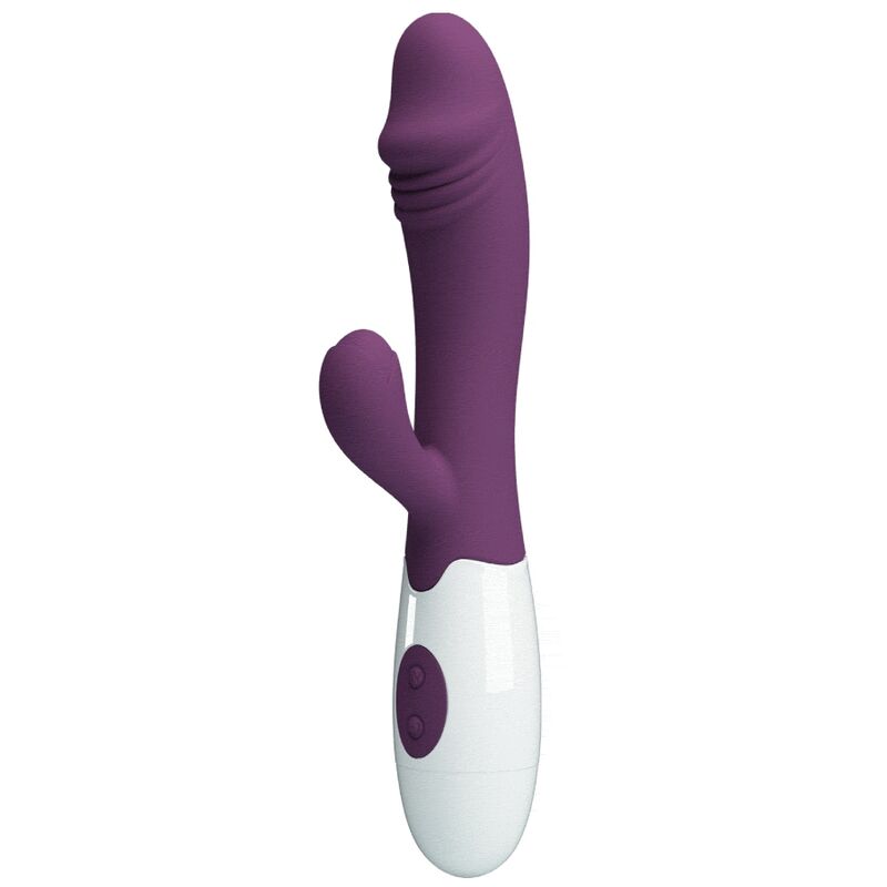 Lilafarbener, spritziger G-Punkt-Vibrator