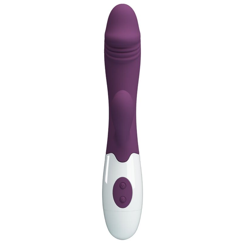 Lilafarbener, spritziger G-Punkt-Vibrator
