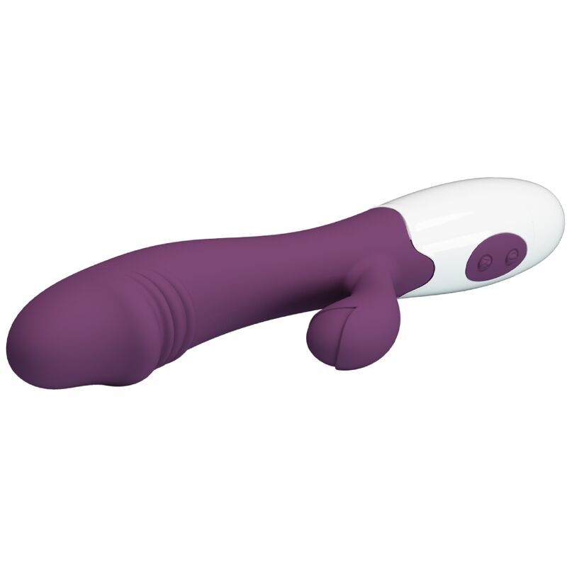 Lilafarbener, spritziger G-Punkt-Vibrator