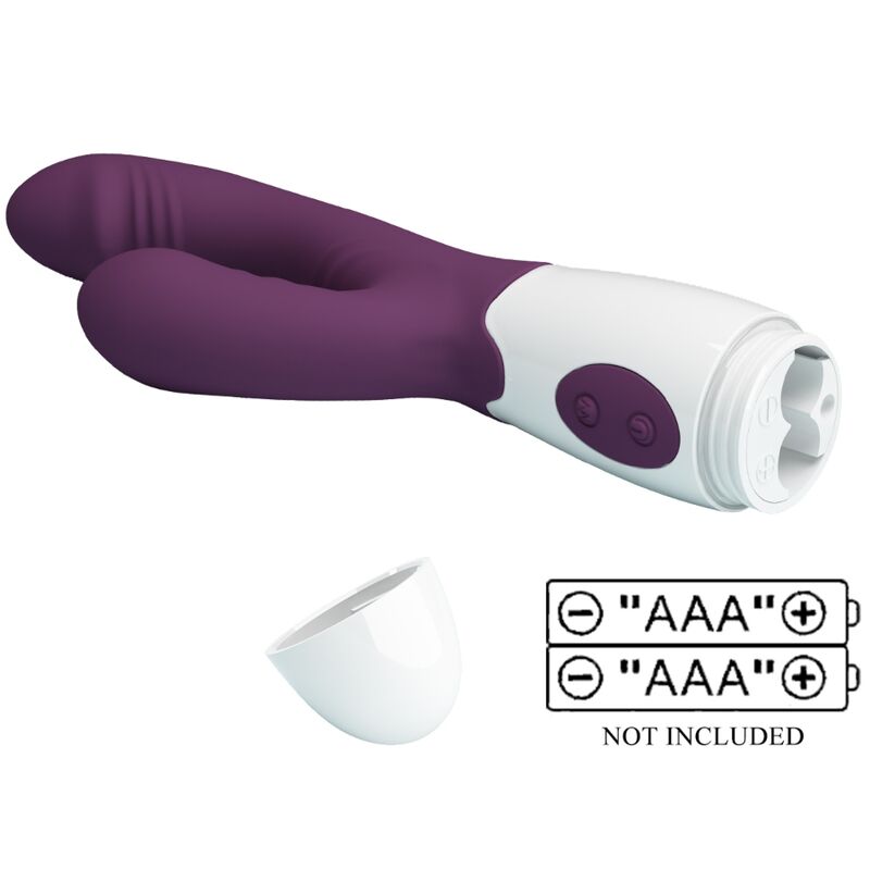 Andre Rabbit Vibrator &amp; G-Punkt Stimulator Lila