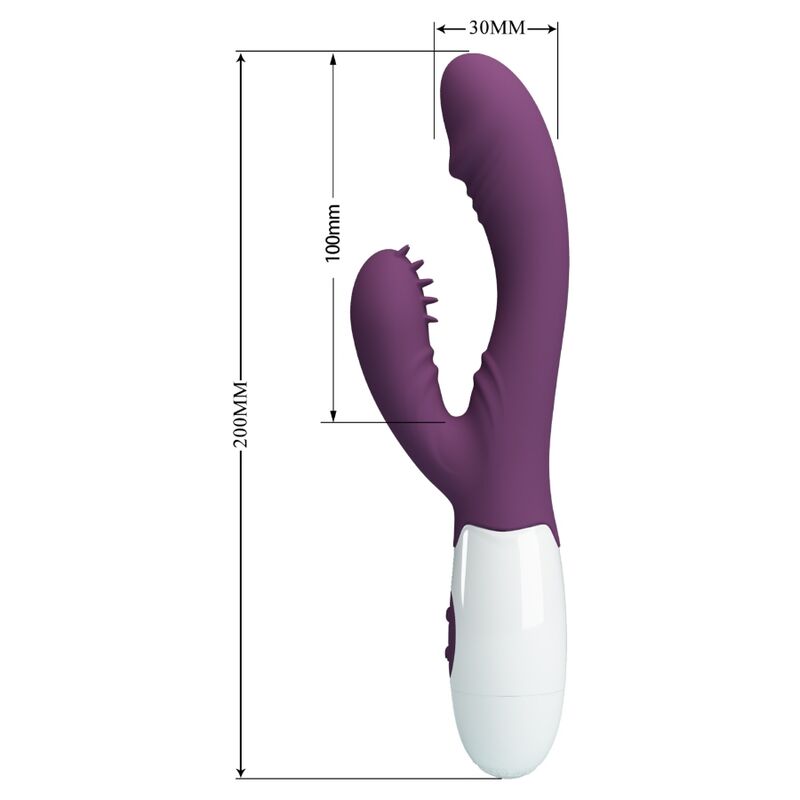 Andre Rabbit Vibrator &amp; G-Punkt Stimulator Lila