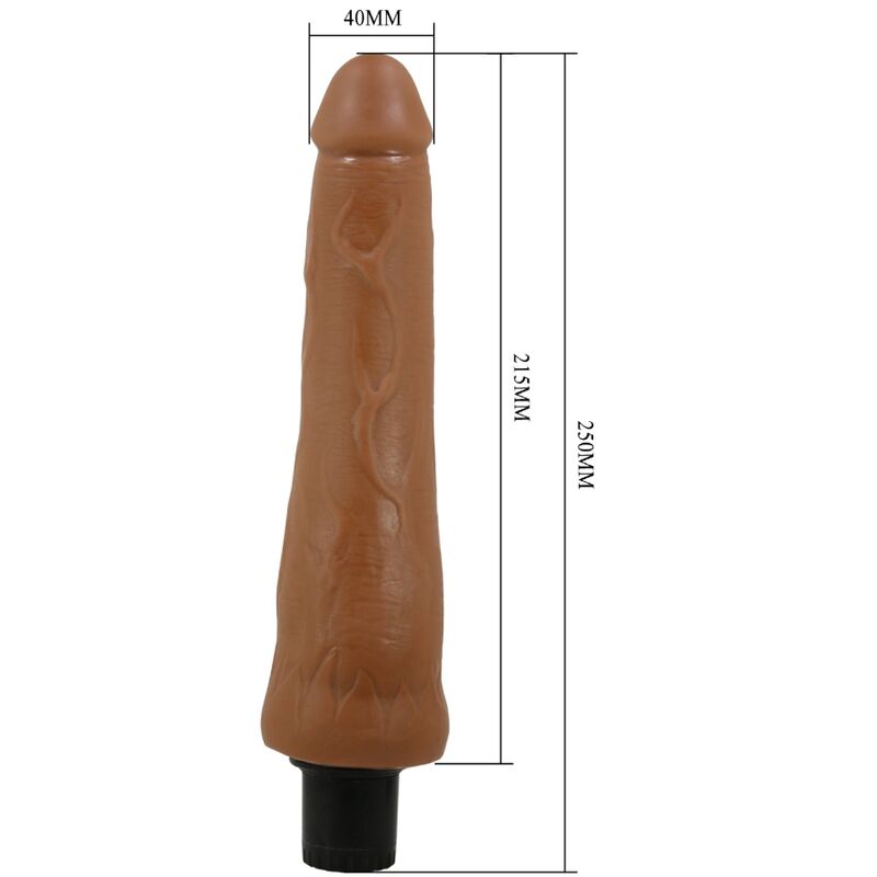 Alfredo realistischer Vibrator 21,5 cm -o- 4 cm