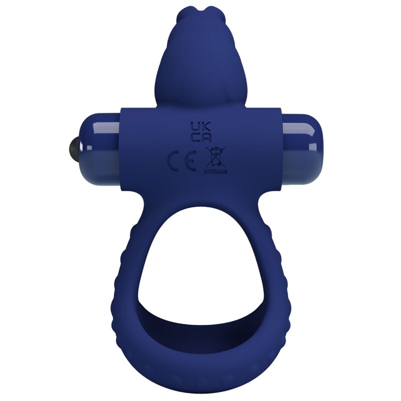 Luchito doppelt vibrierender Rabbit-Ring blau