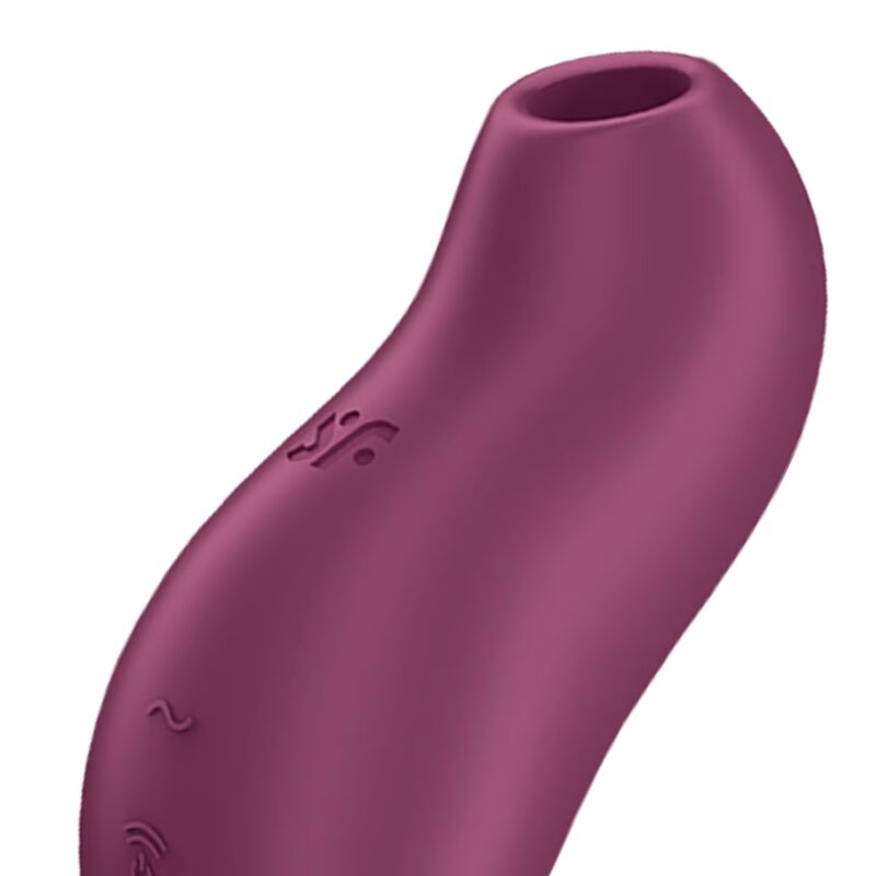 SATISFYER - POCKET PRO 1 Klitorisstimulator Granat