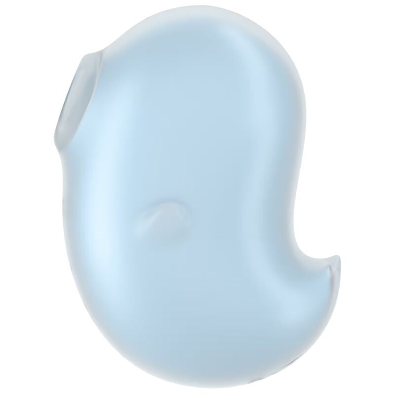 Cutie Ghost Vibrator Pose Hellblau