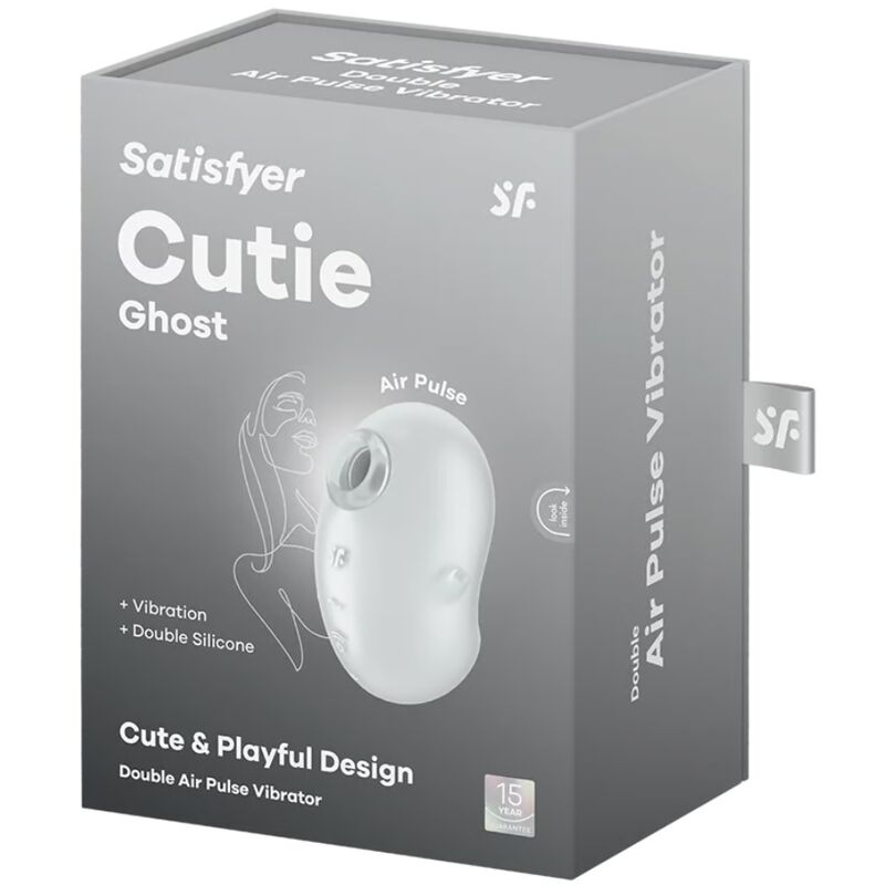 Cutie Ghost Vibrator Weiß Poser