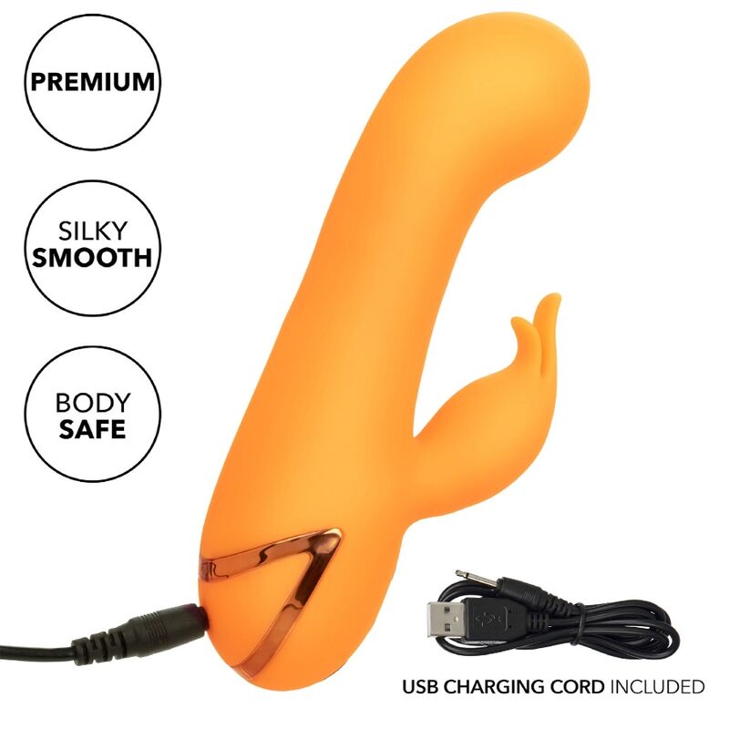 CALEXOTICS - MONTECITO MUSE ORANGE RABBIT VIBRATOR VON CALIFORNIA DREAMING