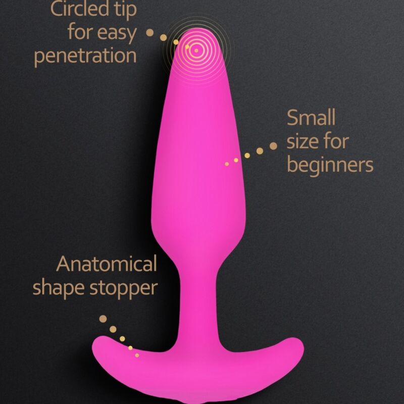 Gplug Analplug-Vibrator XS Fuchsie