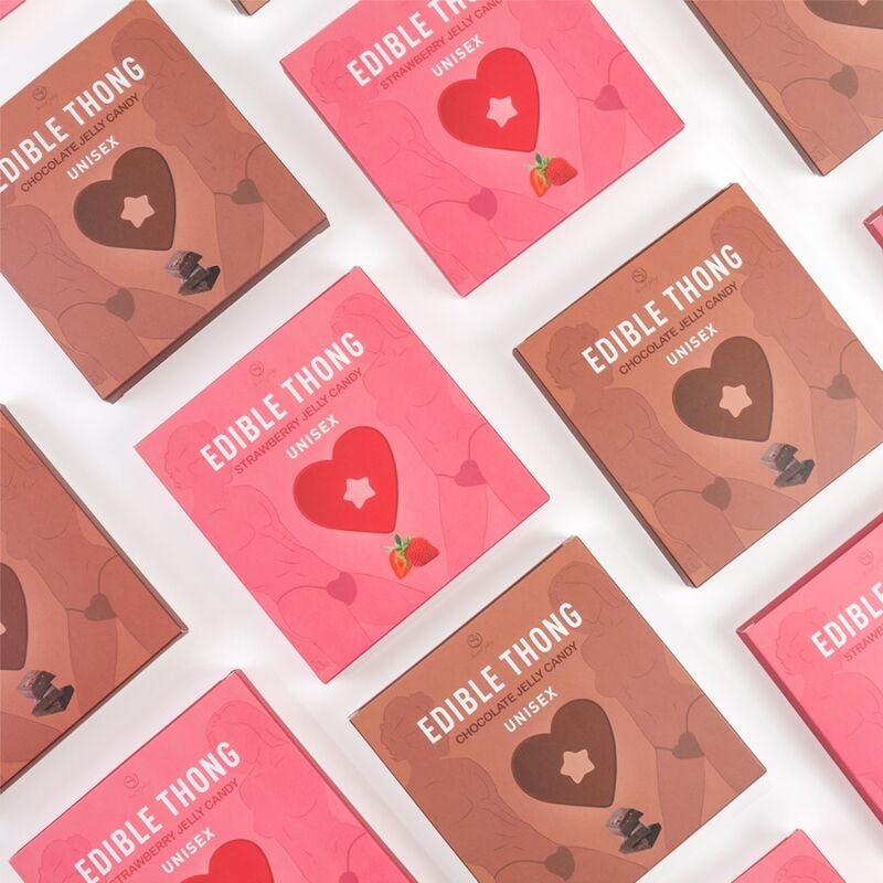 GEHEIMES SPIEL - STRING-GUMMIBÄRCHEN-ERDBEERE