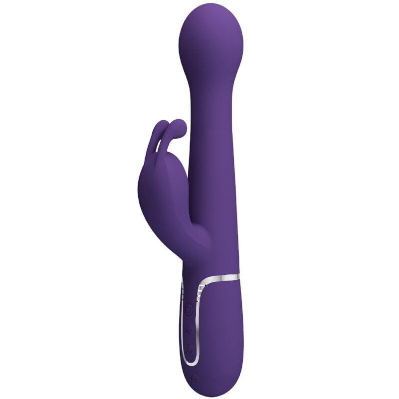 PRETTY LOVE - DEJON 3-IN-1 MULTIFUNKTIONS-HASENVIBRATOR LILA