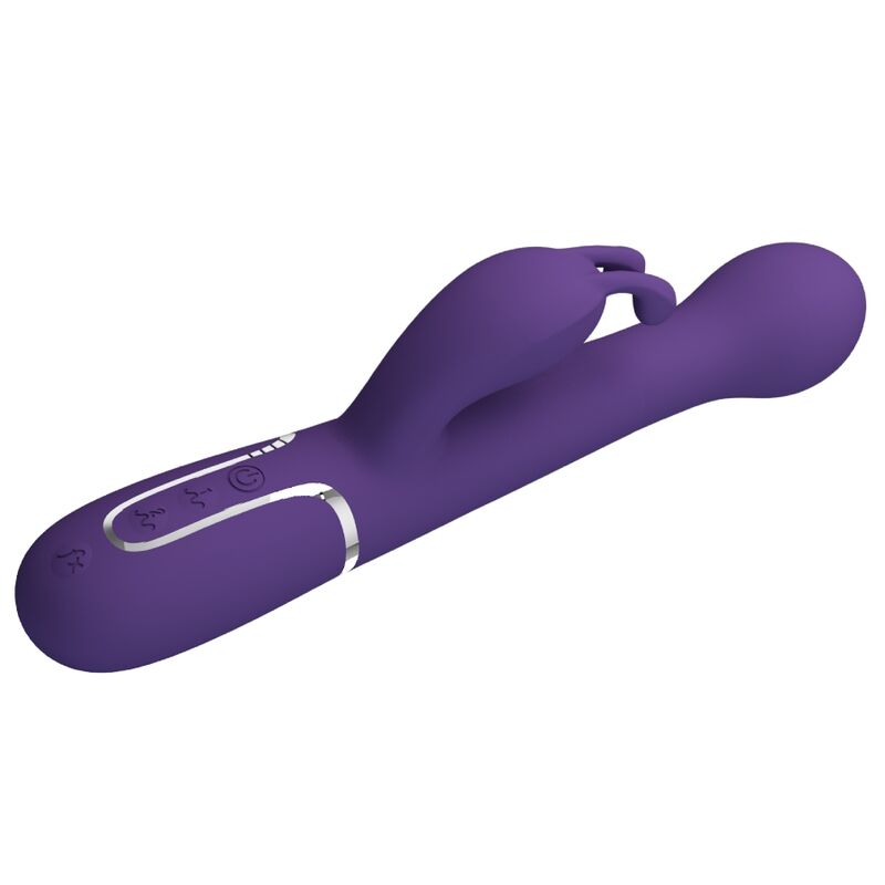 PRETTY LOVE - DEJON 3-IN-1 MULTIFUNKTIONS-HASENVIBRATOR LILA