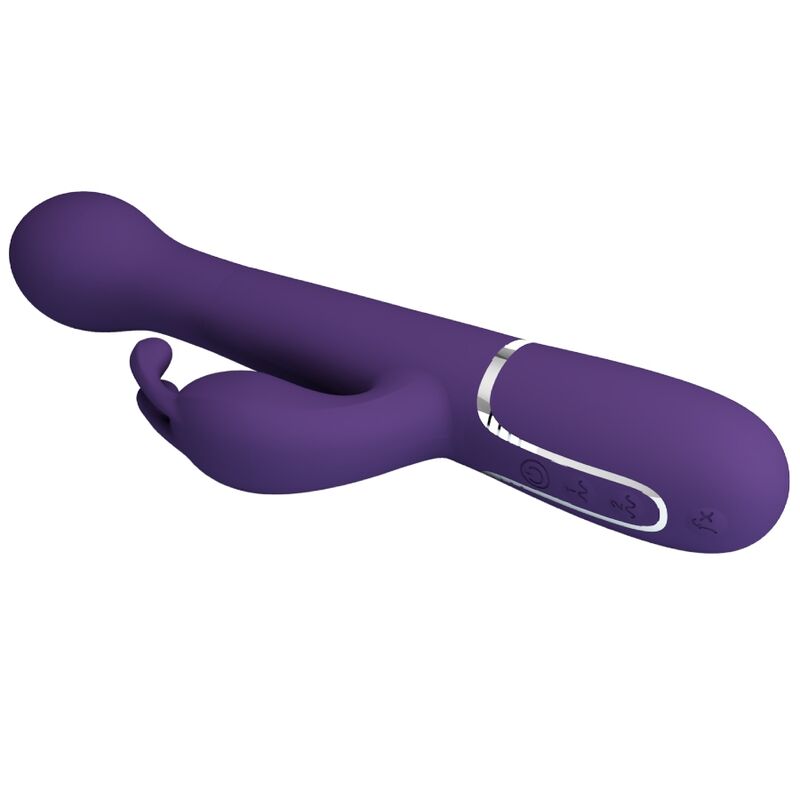 PRETTY LOVE - DEJON 3-IN-1 MULTIFUNKTIONS-HASENVIBRATOR LILA