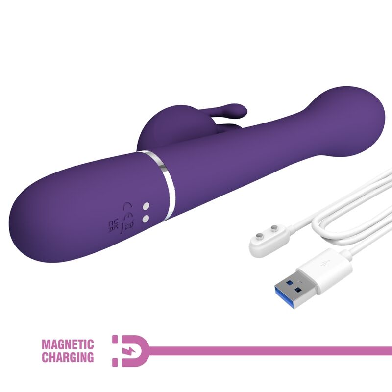 Dejon 3-in-1 Multifunktions-Rabbit-Vibrator lila