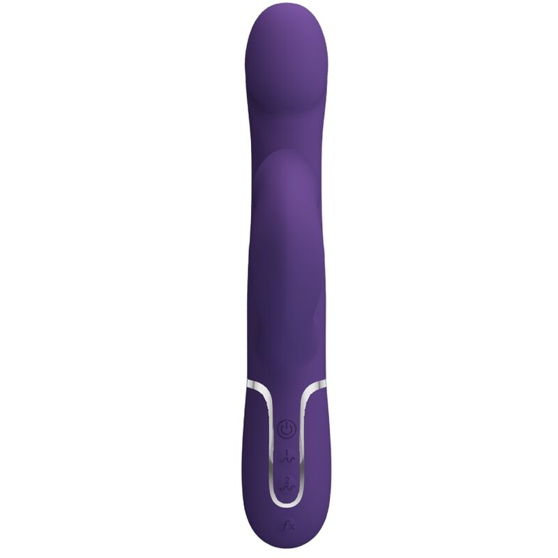 Zalin 4 in 1 Rabbit Vibrator Perlen Lila