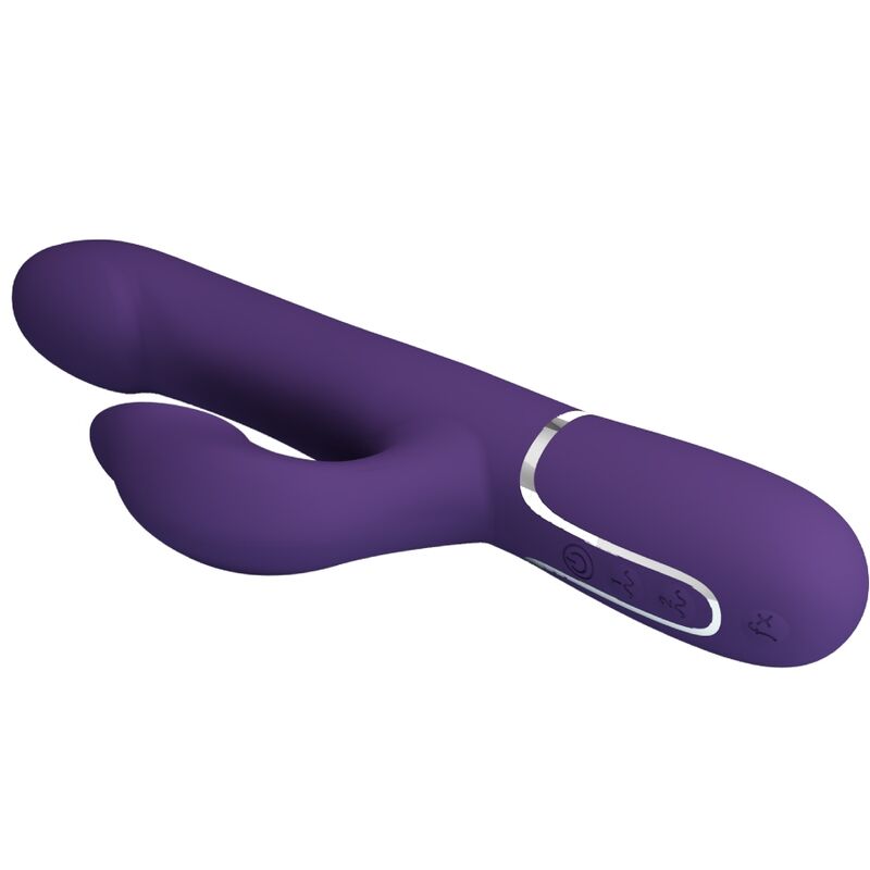 Zalin 4 in 1 Rabbit Vibrator Perlen Lila