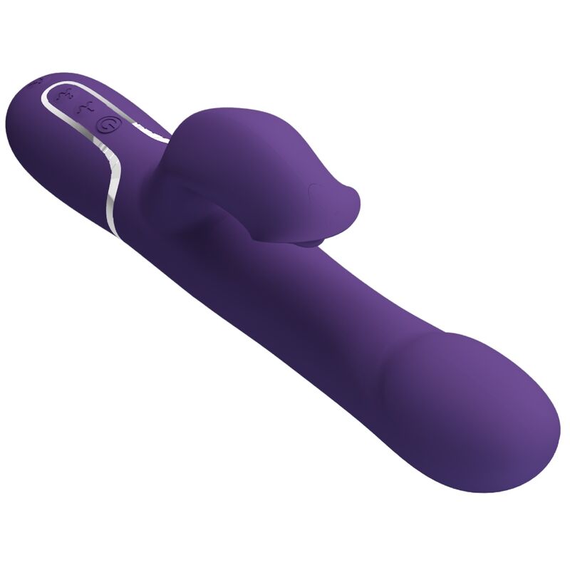 Zalin 4 in 1 Rabbit Vibrator Perlen Lila