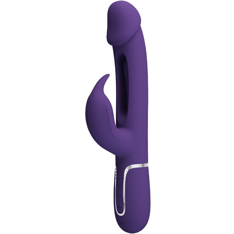 Kampas Rabbit 3-in-1 Multifunktionsvibrator mit lila Zunge