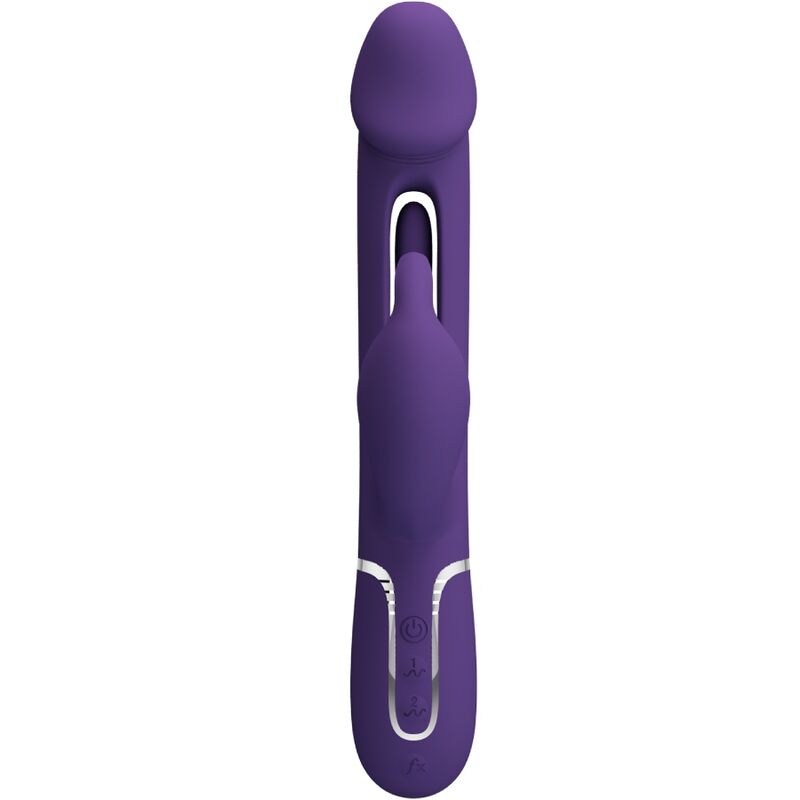 Kampas Rabbit 3-in-1 Multifunktionsvibrator mit lila Zunge