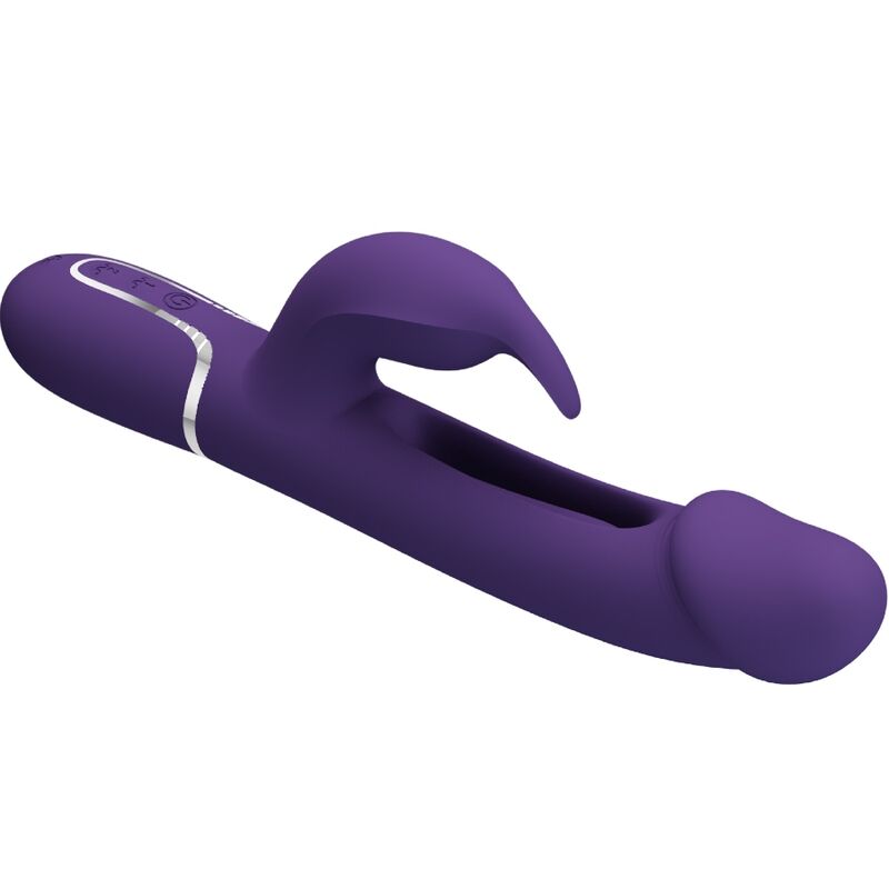 Kampas Rabbit 3-in-1 Multifunktionsvibrator mit lila Zunge