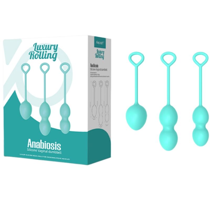 Haltères Vaginales 3 Niveaux - Rééducation Périnée - Armony