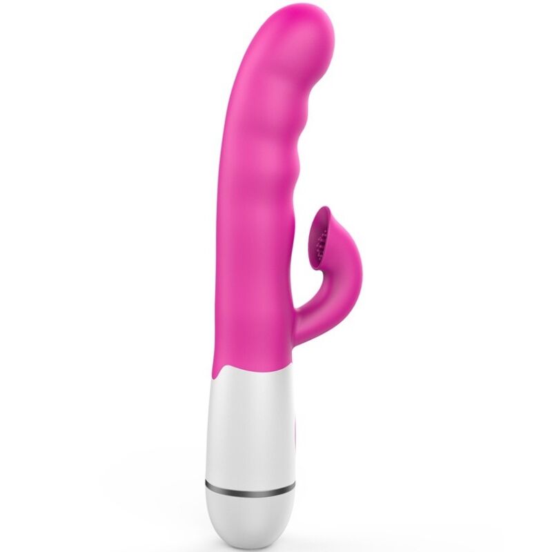 Amir Multifunktionsvibrator mit stimulierender Zunge 16 Geschwindigkeiten rosa