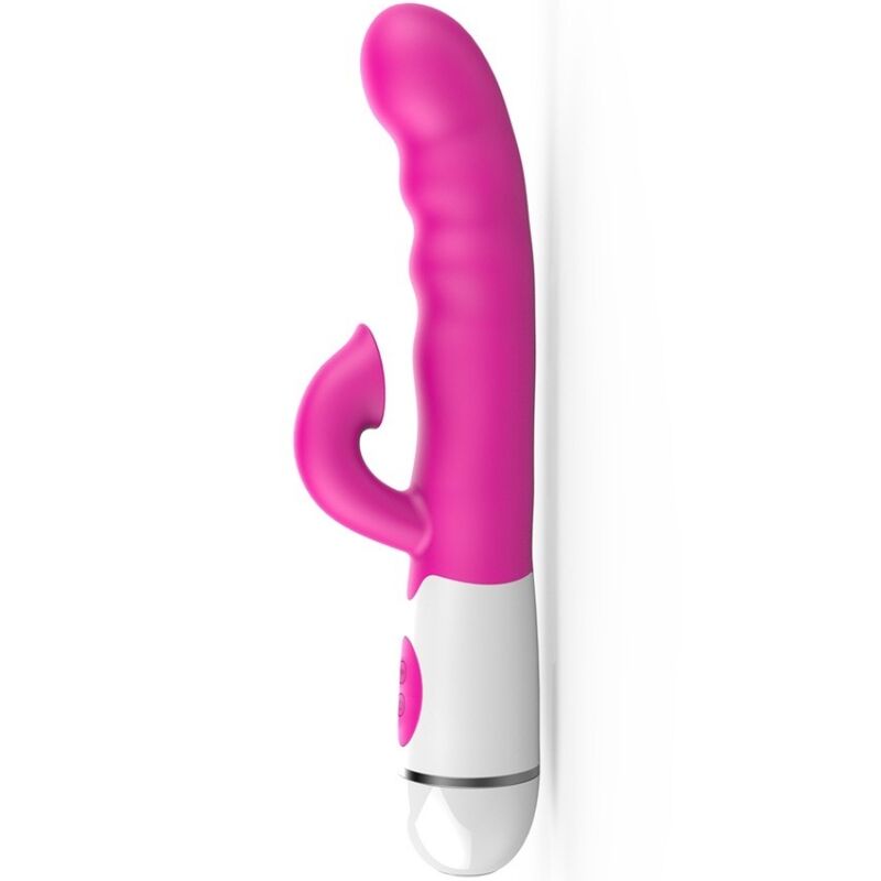 ARMONY - AMIR Multifunktions-Vibrator mit stimulierender Zunge, 16 Geschwindigkeiten, Pink