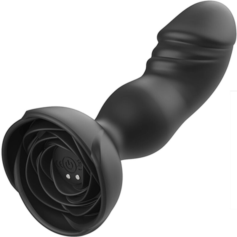ARMONY - EXTREME A BLOOM PINK VIBRATOR UND SCHWARZER FERNBEDIENUNGS-ANALPLUGGER