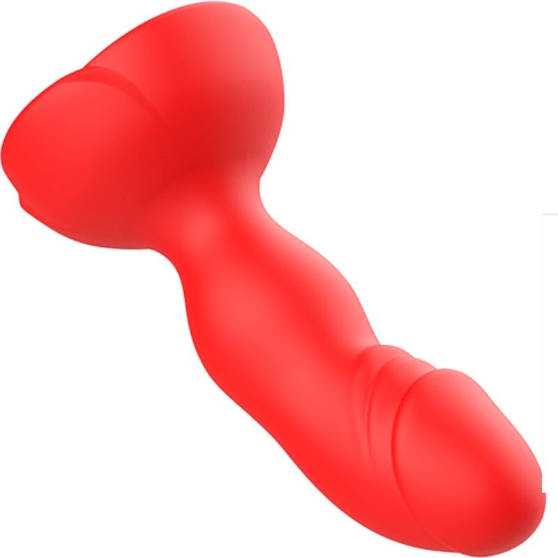 ARMONY - EXTREME A BLOOM PINK VIBRATOR UND ROTER FERNBEDIENUNGS-ANALPLUGGER