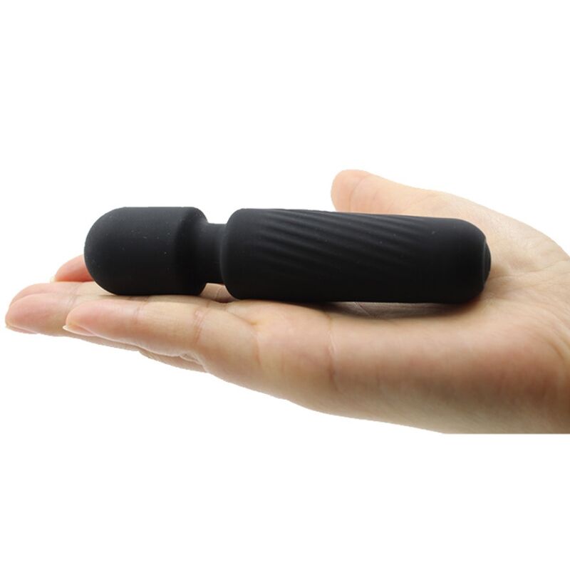 ARMONY – IHR MAGISCHER WIEDERAUFLADBARER MASSAGEGERÄT &amp; VIBRATOR MIT 10 VIBRATIONSSTÄRKEN, SCHWARZ