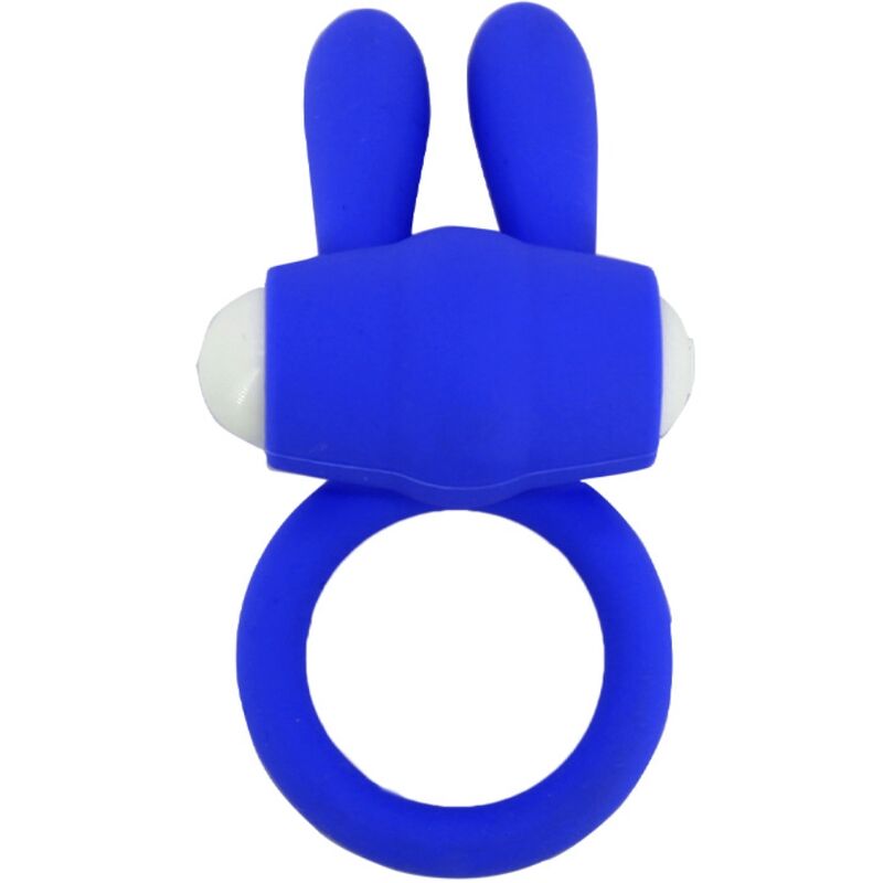 Mr Bunny blauer Silikon-Vibrationsring