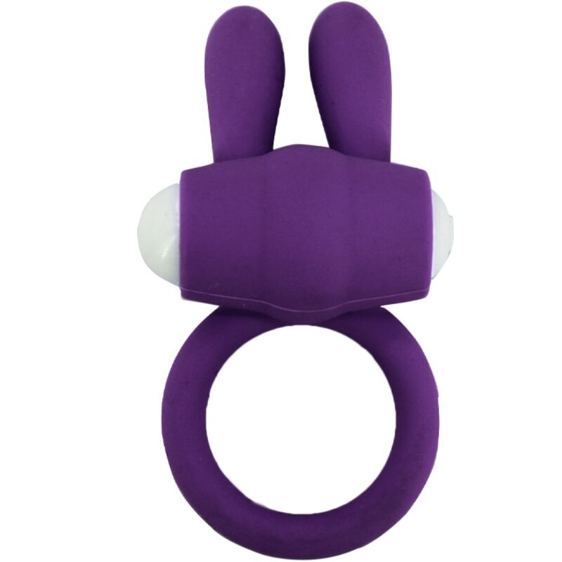 Mr Bunny lila Silikon-Vibrationsring