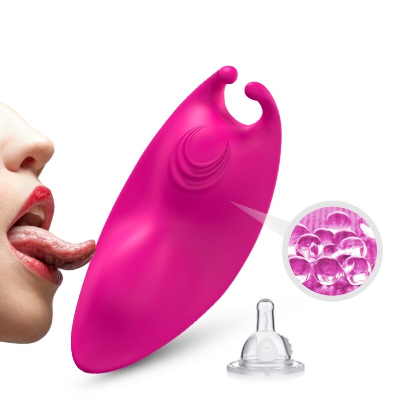 ARMONY - HONEYBEE Tragbare Höschen mit G-Punkt-Vibrator und Fernbedienung, Fuchsia