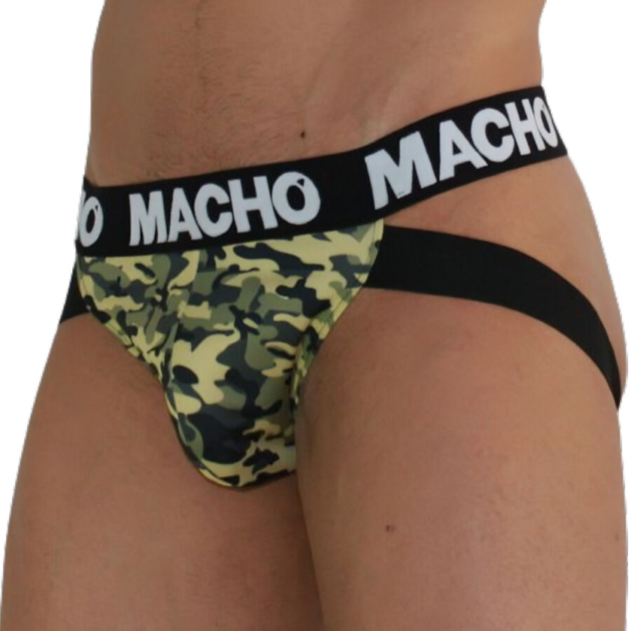 MACHO - MX28MV MILITÄR JOCK GRÜN S