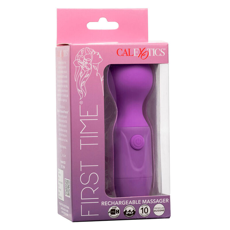 CALEXOTICS – ERSTMAL EIN WIEDERAUFLADBARER MASSAGEGERÄT MIT 10 VIBRATIONEN, LILA