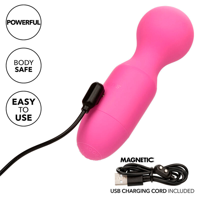 CALEXOTICS – ERSTMAL WIEDERAUFLADBARER MASSAGEGERÄT MIT 10 VIBRATIONEN, PINK