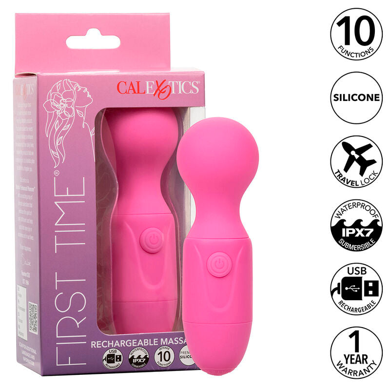 CALEXOTICS – ERSTMAL WIEDERAUFLADBARER MASSAGEGERÄT MIT 10 VIBRATIONEN, PINK
