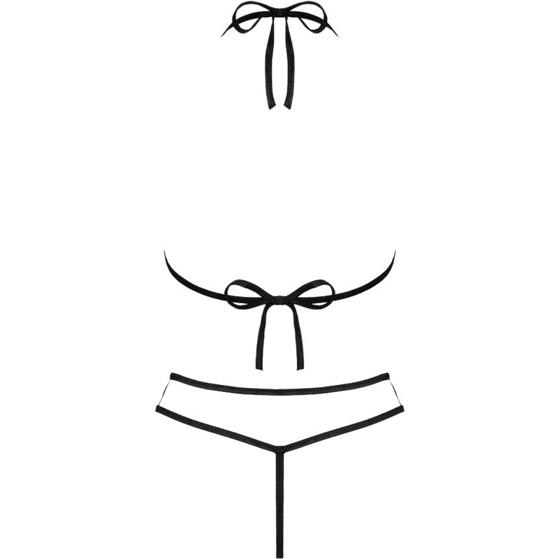 Jimena lc 20216 BH + Tanga schwarz Einheitsgröße