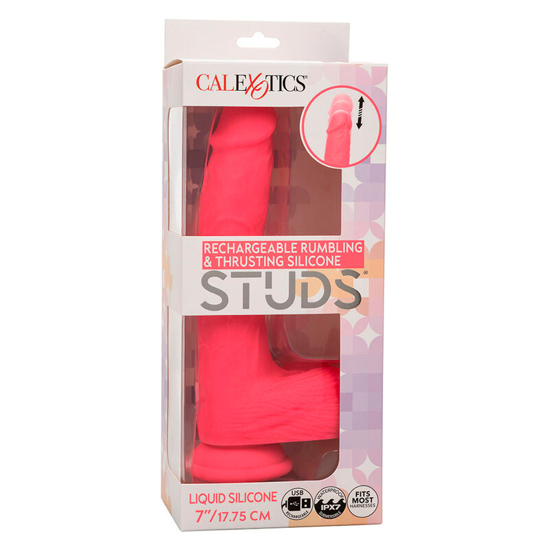 CALEXOTICS - REALISTISCHER VIBRATOR MIT 10 VIBRATIONEN, PINK