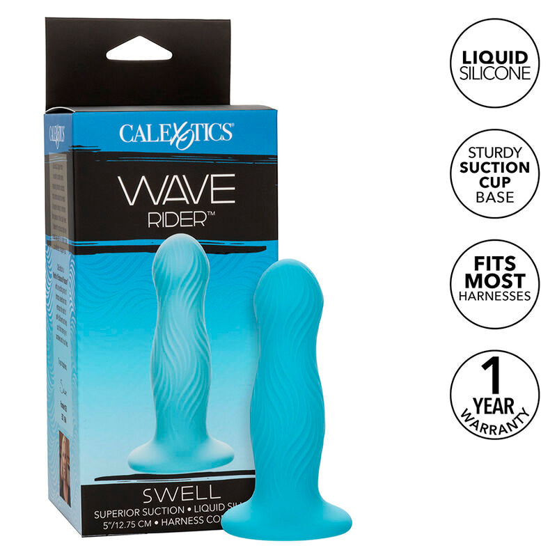 CALEXOTICS - WAVE RIDER ANALPLUG BLAU