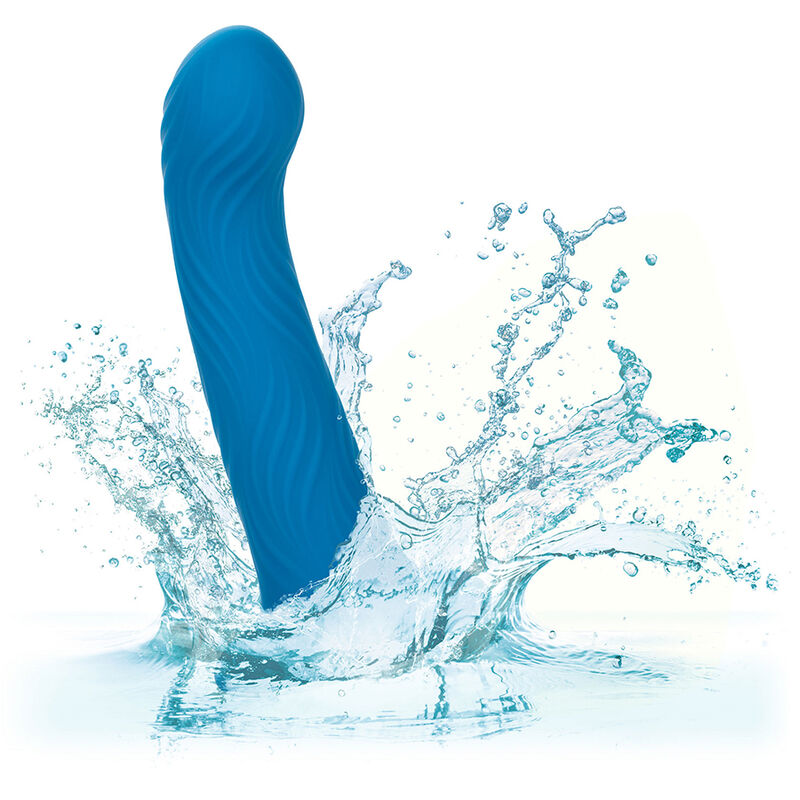 CALEXOTICS - WAVE RIDER ANAL PLUG RIPPLE BLUE