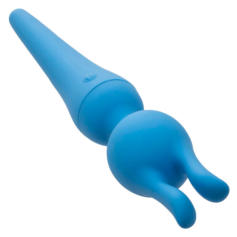 CALEXOTICS - COUTURE ZAUBERSTÄNDER-VIBRATOR-SET 10 VIBRATIONSSTÄRKEN BLAU