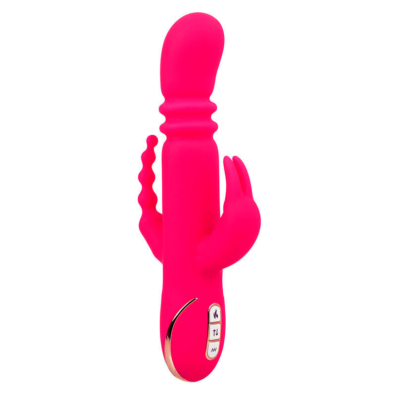 Jack Fantasy Dreifach-Heizvibrator Pink Rabbit