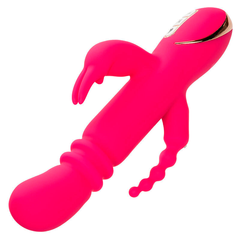 Jack Fantasy Dreifach-Heizvibrator Pink Rabbit