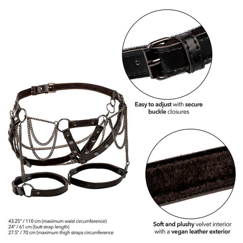 Euphoria Premium Mehrketten-Oberschenkelharness