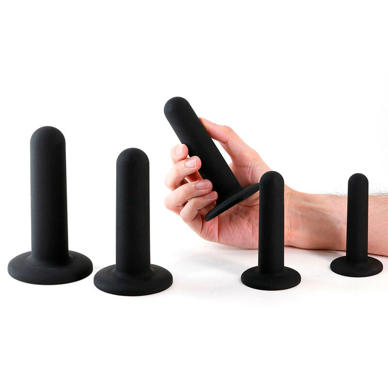 NS NOVELTIES – RENEGADE BLACK DILATOR-SET