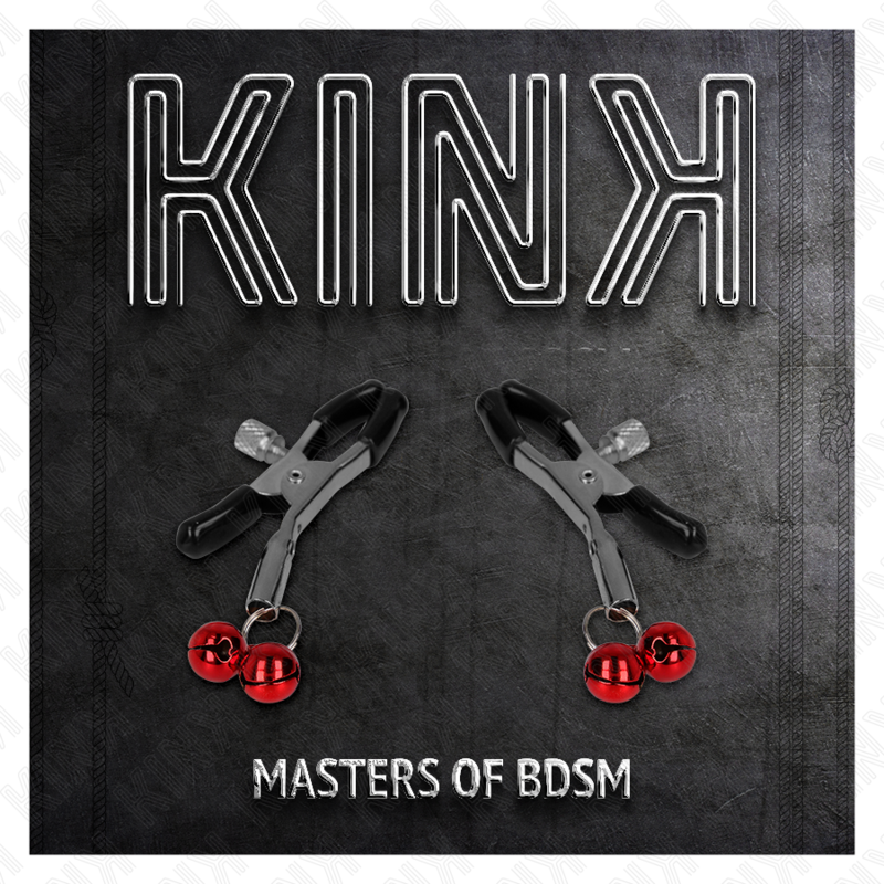 Rote Doppelglocken-Metonzange 6 cm