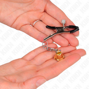 Goldener Glockenanhänger Telemon-Clips 6 cm