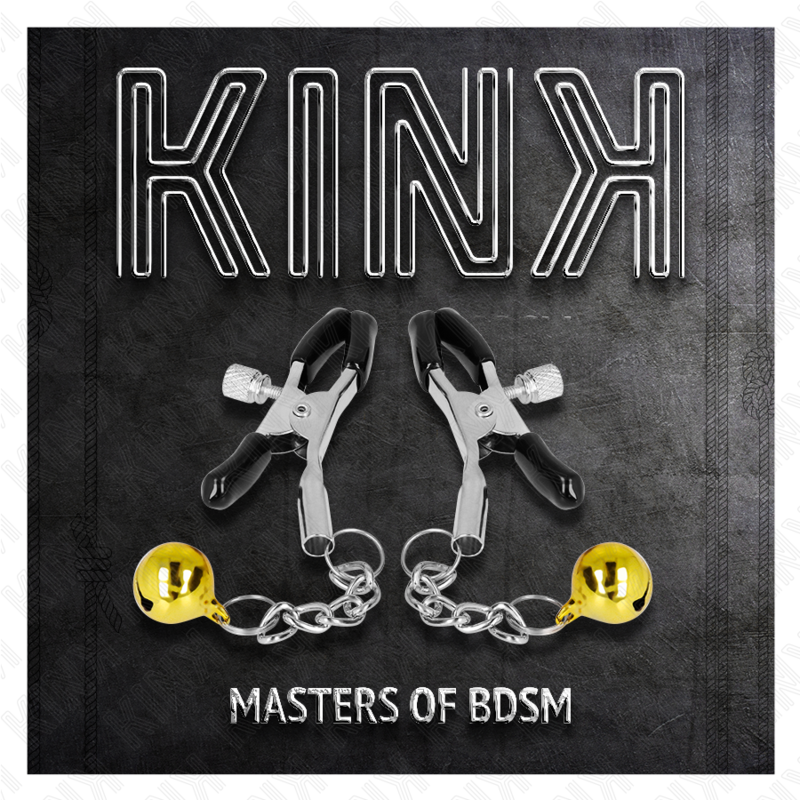 Meton Clips Anhänger Glöckchen gold 6 cm